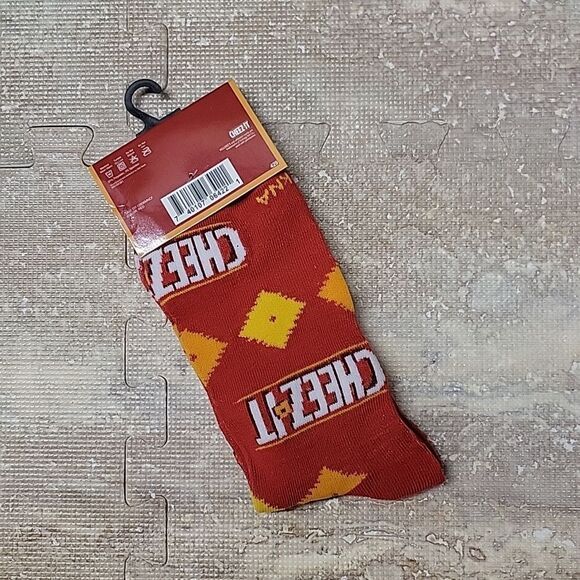 CHEEZIT SOCKS POLY SPANDEX MENS SIZES 6-12 17" LONG - Picture 3 of 5